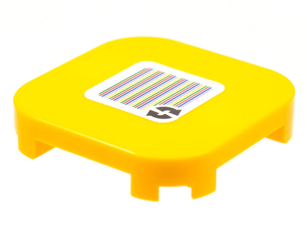 LEGO - Bright Light Orange Tile 4 x 4