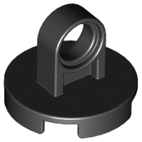 LEGO - Black Round Tile 2 x 2