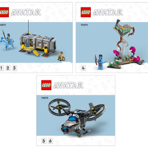 LEGO - Instructions 75573 - Floating Mountains