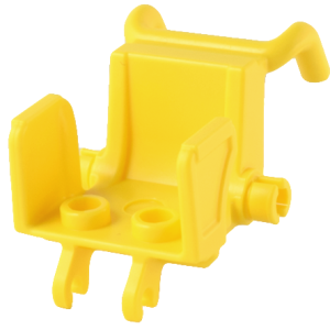 LEGO - Yellow Minifigure Utensil Wheelchair Seat