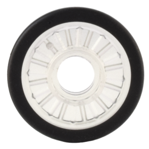LEGO - Trans-Clear Wheel Wheelchair with Pin Hole
