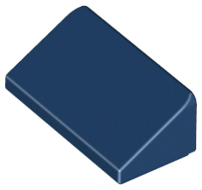 LEGO - Dark Blue Slope 30 1 x 2 x 2/3