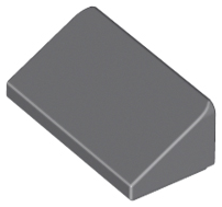LEGO - Dark Bluish Gray Slope 30 1 x 2 x 2/3