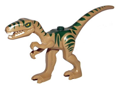 LEGO - Dark Tan Dinosaur Coelophysis / Gallimimus