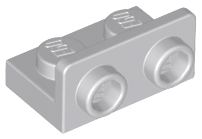 LEGO - Light Bluish Gray Bracket 1 x 2