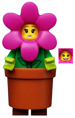 LEGO - Flowerpot Girl, Series 18